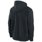 San Francisco 49ers Grey Sideline Full-Zip Hoodie - Recreated Inspired Edition