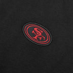 San Francisco 49ers Grey Sideline Full-Zip Hoodie - Recreated Inspired Edition