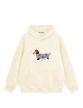 Aelfric Eden Cartoon Dog Hoodie Couple Hooded Sweatshirt Long Sleeve Pullover Oversized Hoodies 2026 Outfits