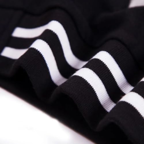 ACEFAST INC Women's Varsity Jacket Baseball Uniform Casual Long Sleeve Sport Bomber Jacket Coat