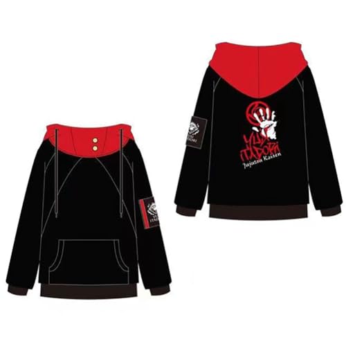 JJK Cosplay Hoodie Satoru Pullover Hoodie Anime Sweatshirt 3D Novelty Unisex Hooded