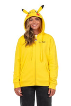 Mad Engine Pokemon Hoodie Women's Character Hooded Costume Sweatshirt