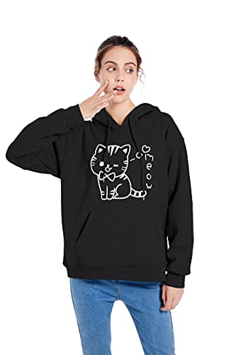Cat Hoodies for Women Teen Girls