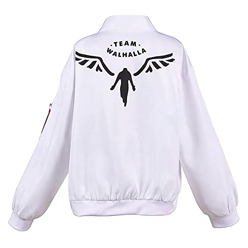 Jacket Cosplay Anime Coat Zipper Hoodie Unisex embroidery Costume