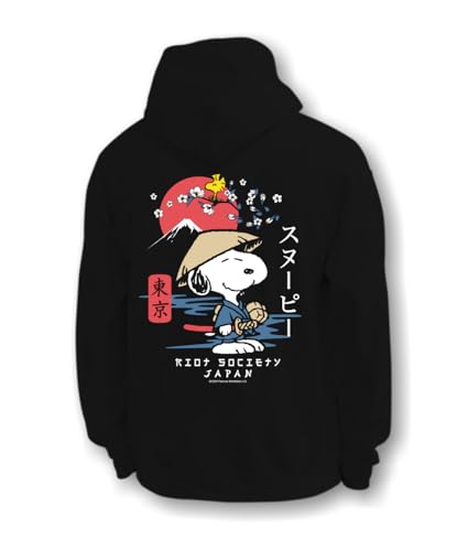 Riot Society Womens Graphic and Embroidered Hoodie Hooded Sweatshirt