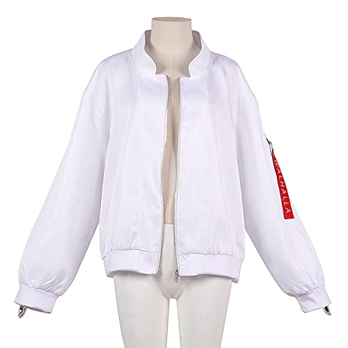 Jacket Cosplay Anime Coat Zipper Hoodie Unisex embroidery Costume