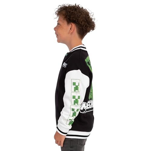 Minecraft Jacket, Creeper Boys Jacket, Gamer Bomber Jackets For Boys, Gaming Clothing