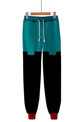 Unisex Adult Hoodie and Sweatpants Anime Cosplay Sweatshirt Pants Set