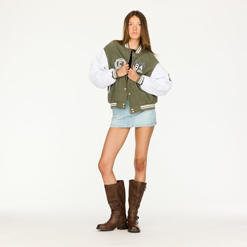 Forever 21 Women's Oversized Corduroy Bomber Jacket