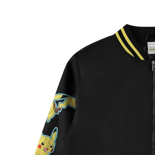Pokemon Varsity Bomber Jacket for Men - Classic Mens Varsity Jackets - Jackets for Men Made with Soft Polyester Fabric
