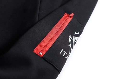 Itadori Yuji Anime Hoodie JJK Cosplay Costume 3D Novelty Hooded Pullover Sweatshirt Sweater for Men Women