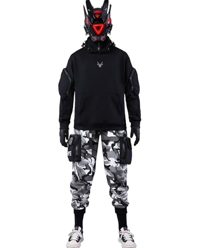 Niepce Inc Japanese Streetwear Men's Techwear Hoodie