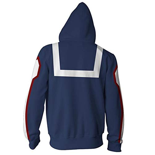 Academia Hoodies Cosplay Costume Jacket Hoodies for Adult Unisex