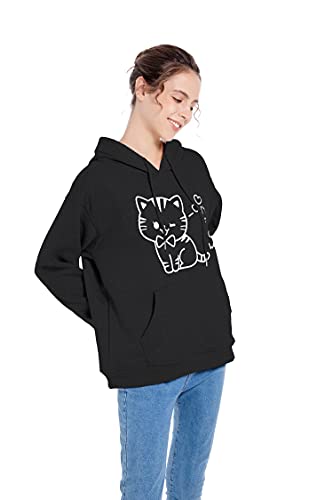 Cat Hoodies for Women Teen Girls