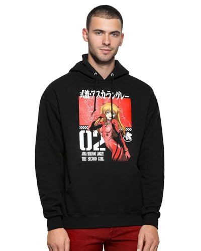 Seven Times Six Neon Genesis Evangelion Hoodie Men's The Second Girl Adult Pullover Sweatshirt
