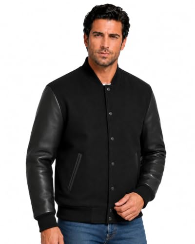 REED EST. 1950 Men's Premium Varsity Jacket Made in USA