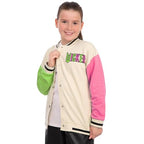 Wicked Jacket, Glinda And Elphaba Girls Bomber Jacket, Cotton Kids Varsity Jackets, Girls Jackets