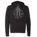 The Chosen Against The Current Hoodie – Unisex Fleece Sweatshirt | Faith Symbol Thirteen Fish Design | TV Series Inspired