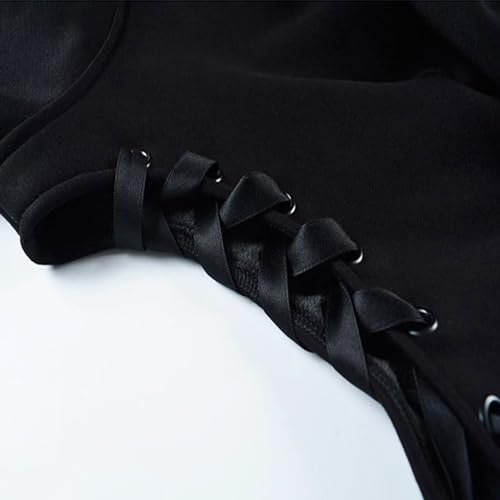 Dolpind Womens Cat Ear Hoodie Sweatshirt Long Sleeve Sweater Off Shoulder Cat Cute Crop Top Hoodies Pullover