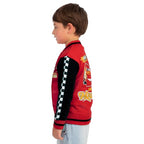 Disney Cars Boys Jacket, Lightning McQueen Jacket, Lightning McQueen Bomber Jackets For Boys, Red 3T