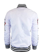 SCREENSHOT Hip-Hop Urban NYC Fashion Bomber Jacket - Modern Outdoor Lightweight Streetwear Graffiti Print Zip Up Top