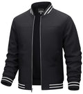 TACVASEN Mens Jacket Bomber Lightweight Windproof Coat for Daily Wear