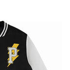 Pokemon Battle Ready Varsity Bomber Jacket for Boys - Toddler & Kids Bomber Jacket - Retro Style Zip-Up Kids Varsity Jackets