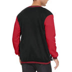 ACEFAST INC Men's Varsity Baseball Jacket Casual Letterman Bomber Jacket Windbreaker Lightweight Jacket