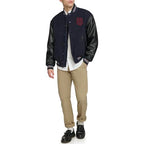 Tommy Hilfiger Men's Tommy Hilfiger Men's Mixed-media Bomber Jacket