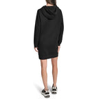 DKNY Women's Exploded Rhinestone Varsity Logo Hoodie Sneaker Dress