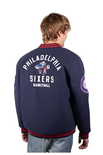 Ultra Game Men’s NBA Official Game Time Varsity Jacket