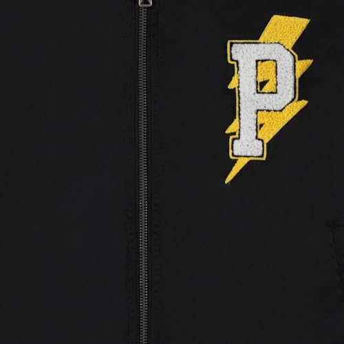Pokemon Battle Ready Varsity Bomber Jacket for Boys - Toddler & Kids Bomber Jacket - Retro Style Zip-Up Kids Varsity Jackets