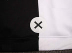 GK-O Black White Bear Hoodie Anime Cosplay Zip Up Jacket Unisex
