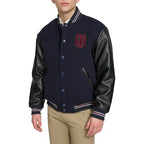 Tommy Hilfiger Men's Tommy Hilfiger Men's Mixed-media Bomber Jacket