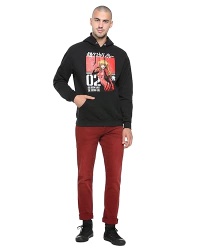 Seven Times Six Neon Genesis Evangelion Hoodie Men's The Second Girl Adult Pullover Sweatshirt