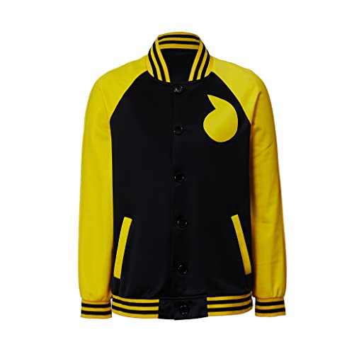Anime Baseball Jacket Coat Evans Cosplay Costume Sports Jacket Hoodie for Men