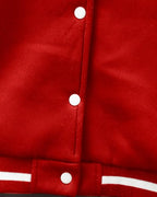 PureChapter Boys Baseball Jacket Kids Varsity Jacket Classic Embroidered Cardigan Sweatshirt Winter Coat Bomber Jacket