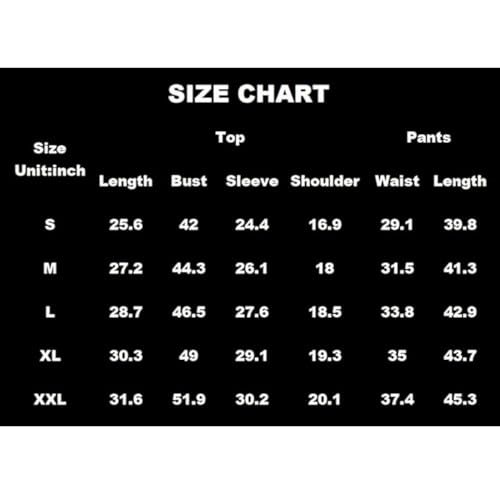 Unisex Hoodies Sweatpants Set Cosplay Costume Suit Halloween Party