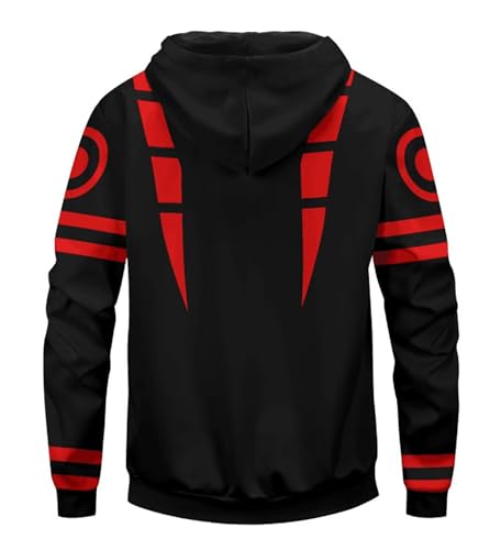 ACEFAST INC Yuji Itadori Hoodie Adult Anime Cosplay Costume Ryomen Sukuna 3D Printed Sweater Pullover Sweatshirt