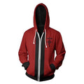 Edward Elric Cosplay Costume 3D Hoodie Zipper Jacket Pullover Sweatshirt