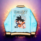 Isaac Morris Limited Dragon Ball Z Boy's Bomber Jacket, Zip-Up Varsity Jacket for Kids and Toddlers