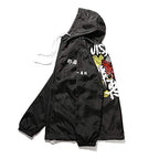 AITFINEISM Men's Lightweight Windbreaker Jacket Casual Zip Up Jackets With Hooded