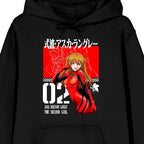 Seven Times Six Neon Genesis Evangelion Hoodie Men's The Second Girl Adult Pullover Sweatshirt