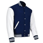 Varsity Jacket Baseball Letterman Jacket– Wool and Leather Premium Quality Unisex Basketball Jacket