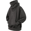 Men’s Fleece Hoodie Sweatshirts with Built in Gaiter Warm Pullover