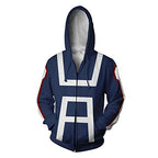 Academia Hoodies Cosplay Costume Jacket Hoodies for Adult Unisex