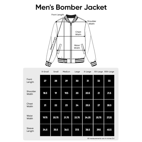 Pokemon Varsity Bomber Jacket for Men - Classic Mens Varsity Jackets - Jackets for Men Made with Soft Polyester Fabric
