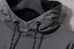 GURUNVANI Men's Patchwork Contrast Color Pullover Hoodie Sweatshirt