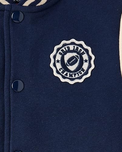 The Children's Place Boys' Bomber Varsity Jacket