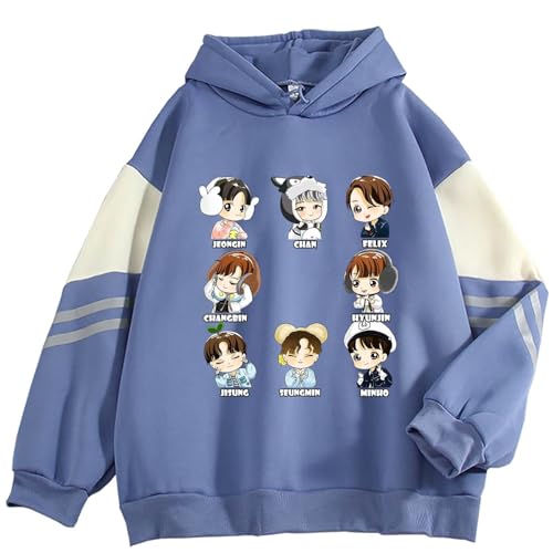 babyhealthy Bangchan Hoodie Felix Sweatshirt Hyunjin Minho Seungmin Fans Hooded Sweater Shirt Merch for Women